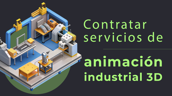 Ofrecemos los mejores servicios de animación industrial 3D