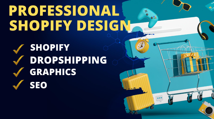 We will build shopify store or shopify dropshipping website