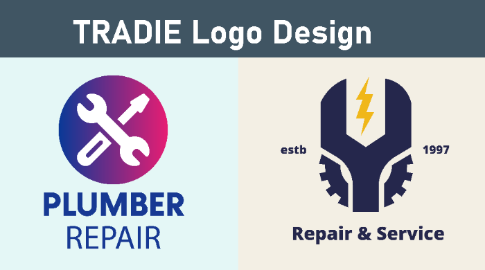 Our studio provides Tradie Logo Design services