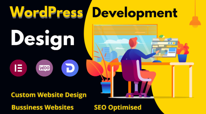 We will design a mobile responsive, a modern wordpress website