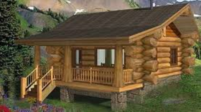 I Will Create Custom Small Log Cabin Designs for Your Dream Home