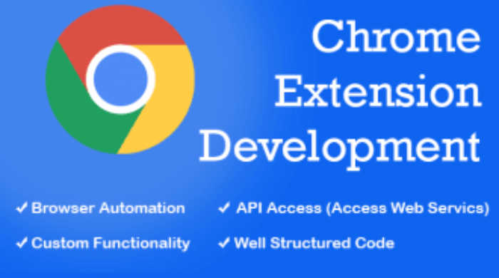 I will develop Chrome extension,web automation bot or any browser extension