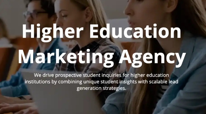 Get professional higher education marketing solutions to enhance your institution's reach