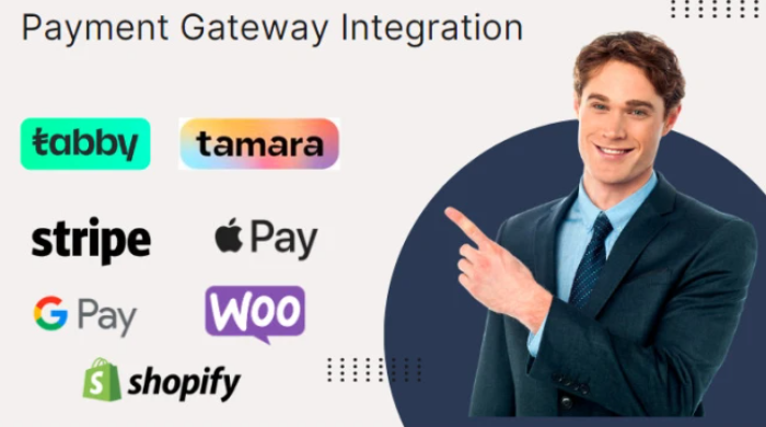 We will integrate Tabby with Shopify or any other payment method.