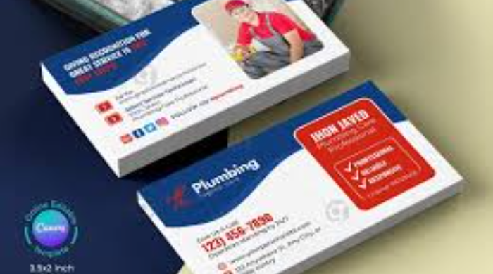 We Offer High-Quality Plumbing Business Card Designs for Your Business