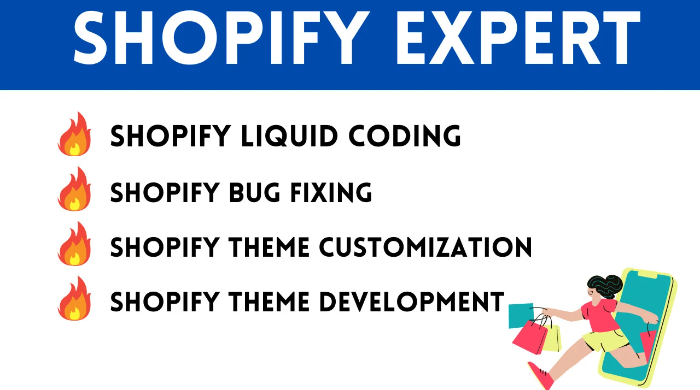 I will do Shopify Customization. Shopify Bug Fixing or Shopify Custom Theme Development coding