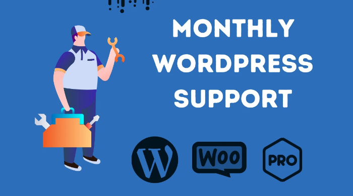 We will do wordpress website maintenance, customization, bug fixes, support, and updates