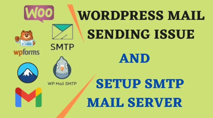 We will setup wordpress SMTP mail or fix your wp mail not receive